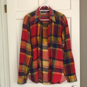 Oversized flannel